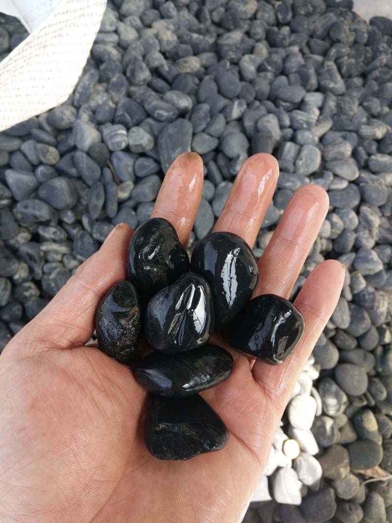 黑色1-2鹅卵石